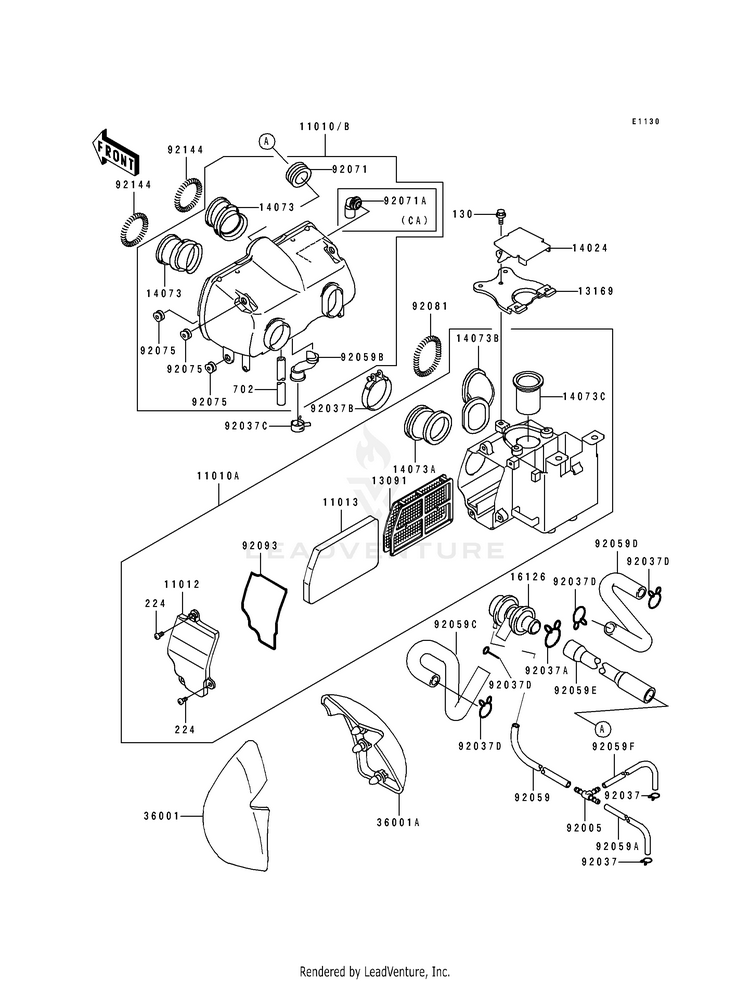 Air Cleaner Schematic