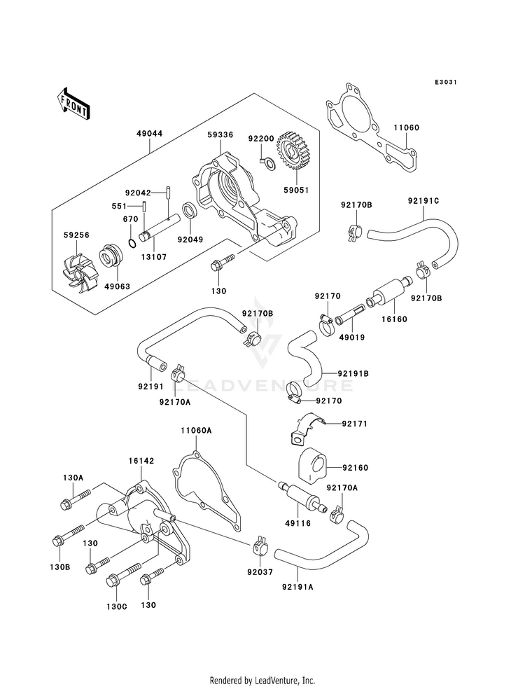 Water Pump Schematic