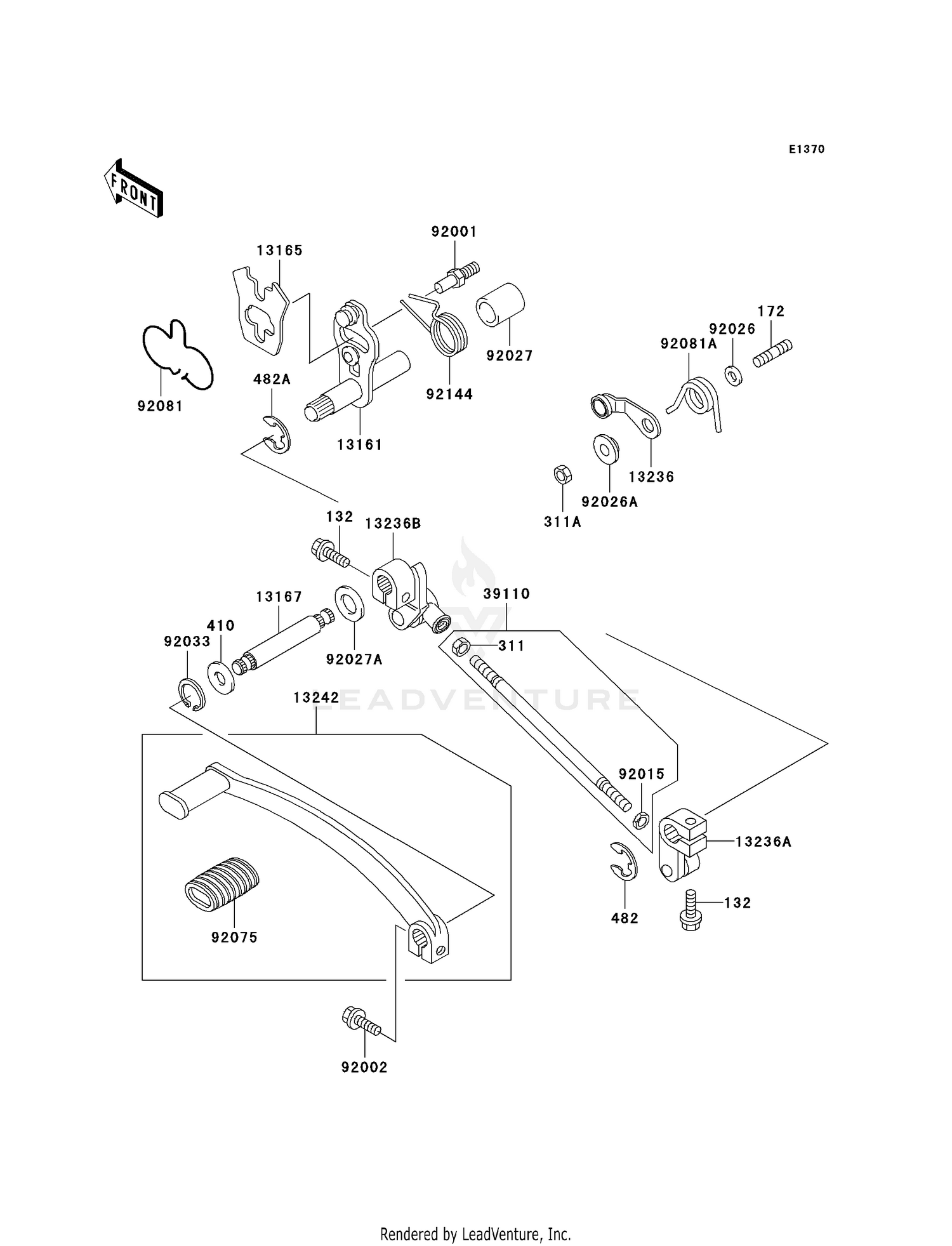 GEAR CHANGE MECHANISM