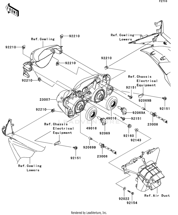 Headlight(S) Schematic