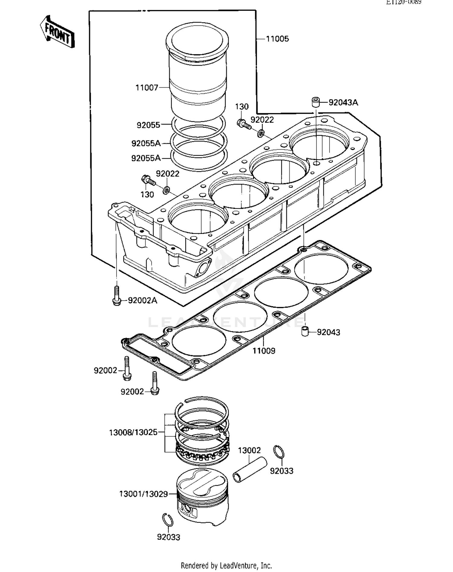 CYLINDER/PISTONS