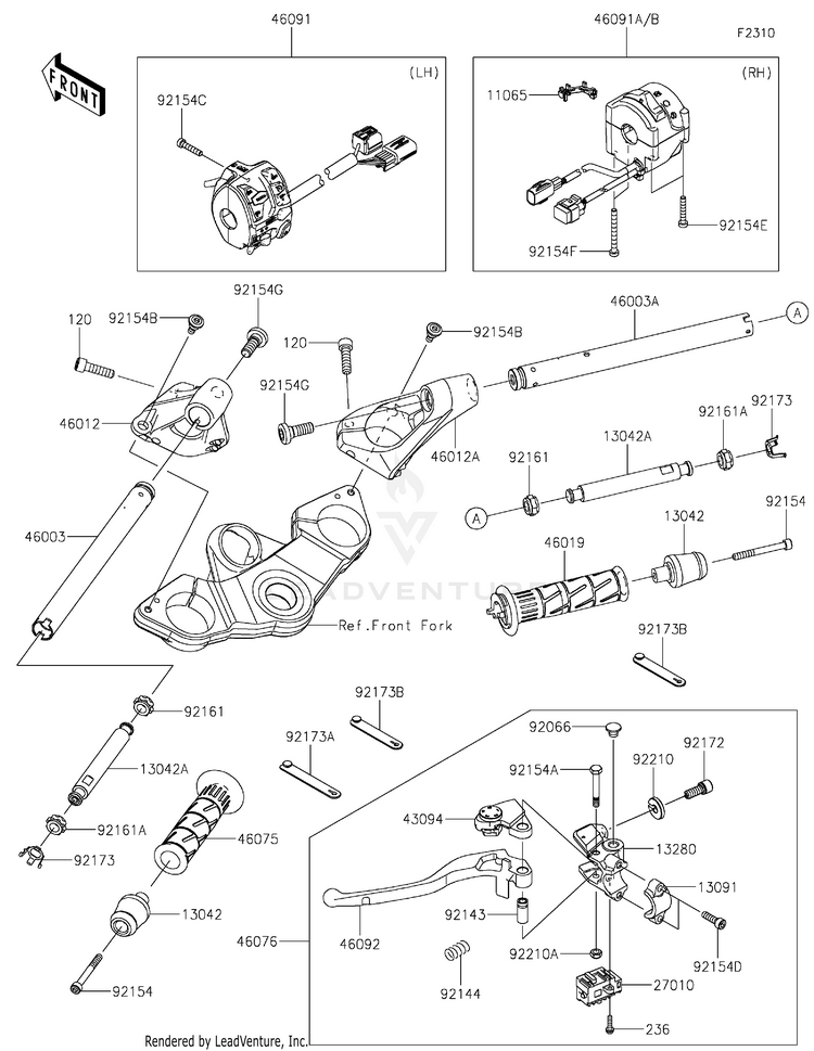 Handlebar Schematic