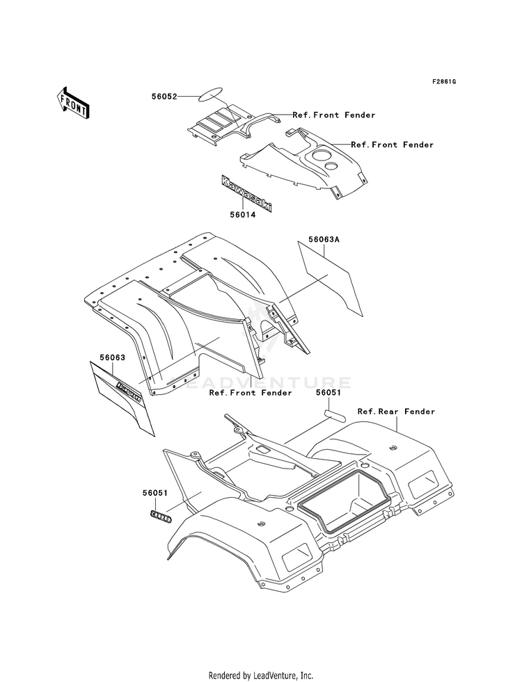 Decals (Red)(Klf300-C13) Schematic