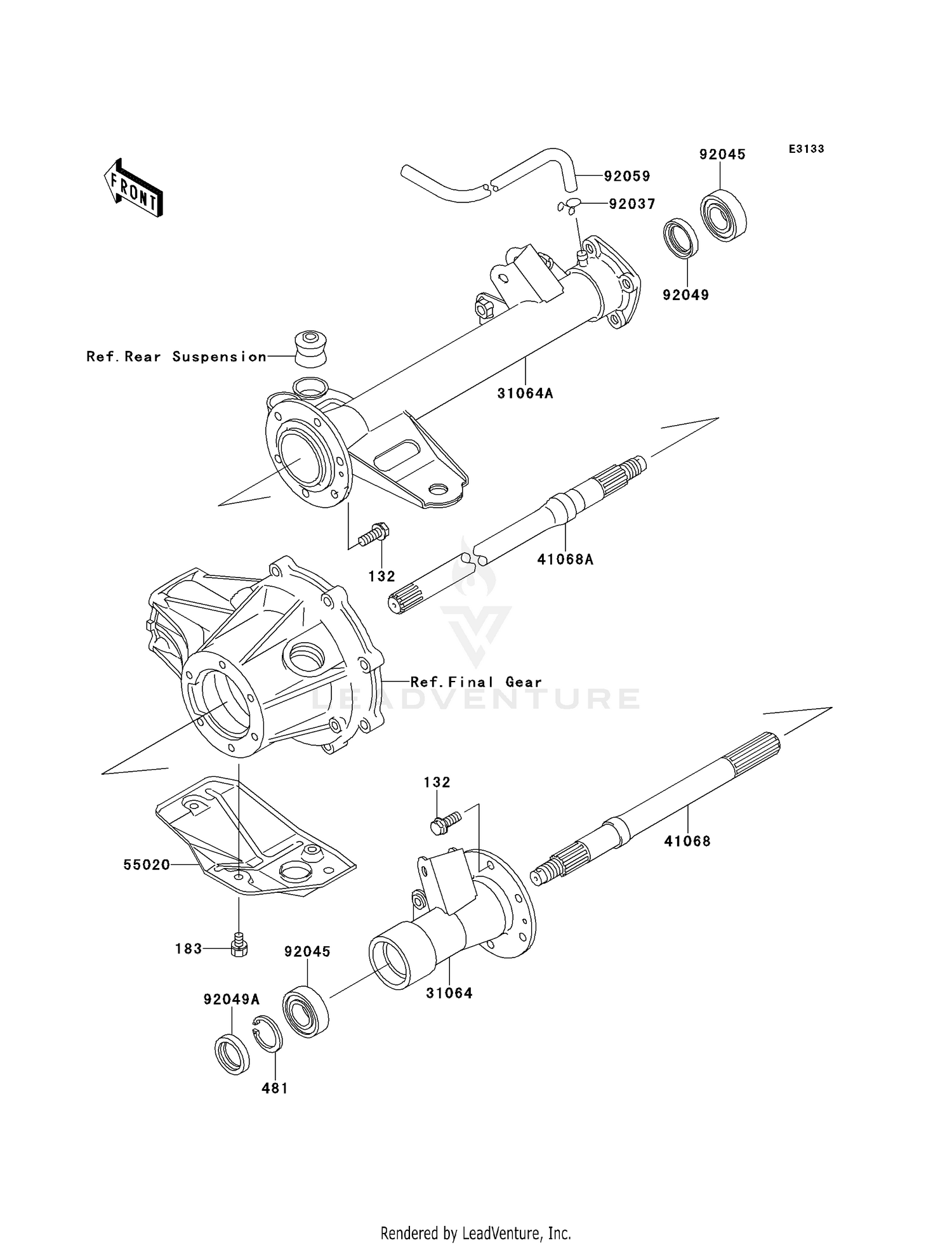 REAR AXLE