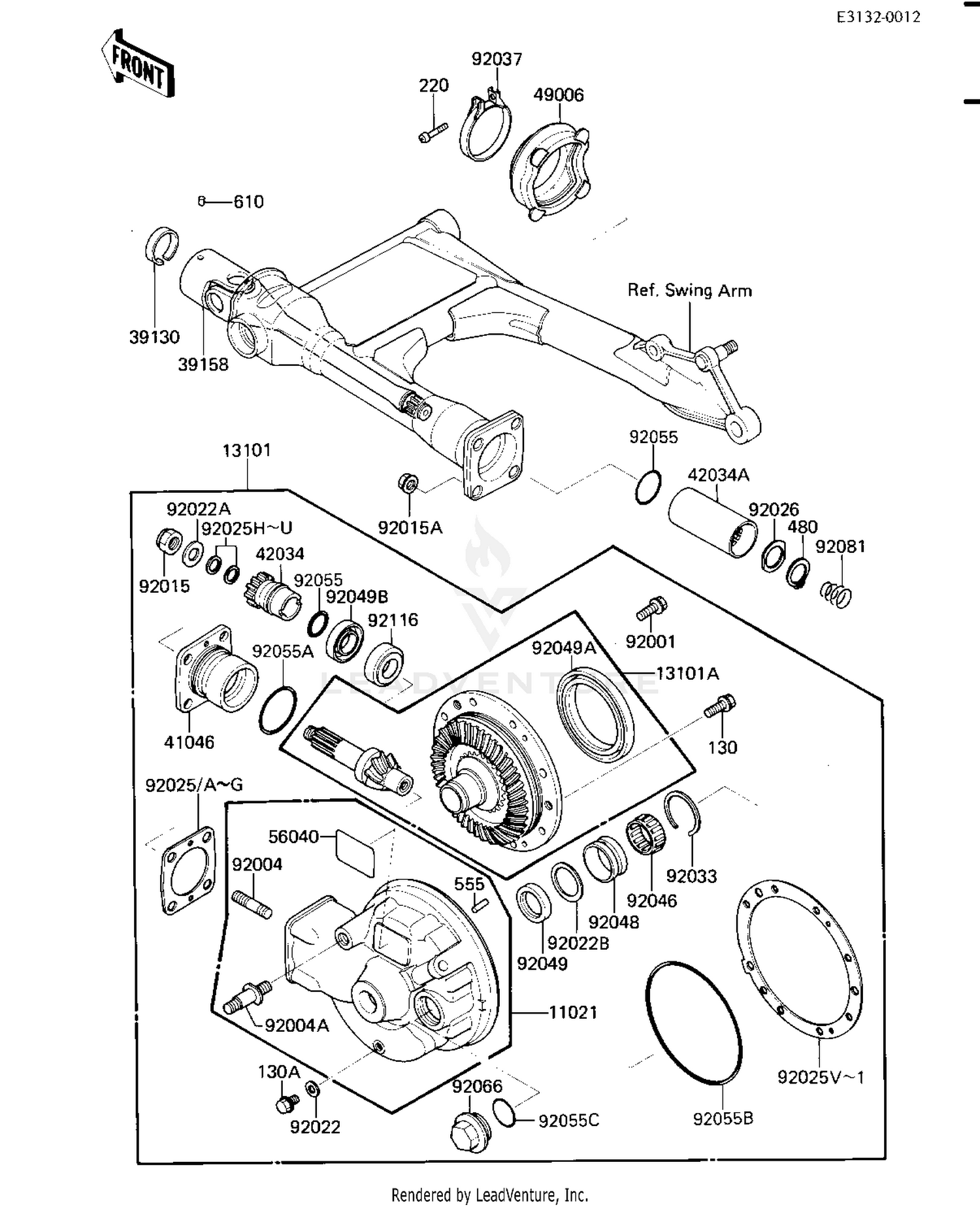 DRIVE SHAFT/FINAL GEARS