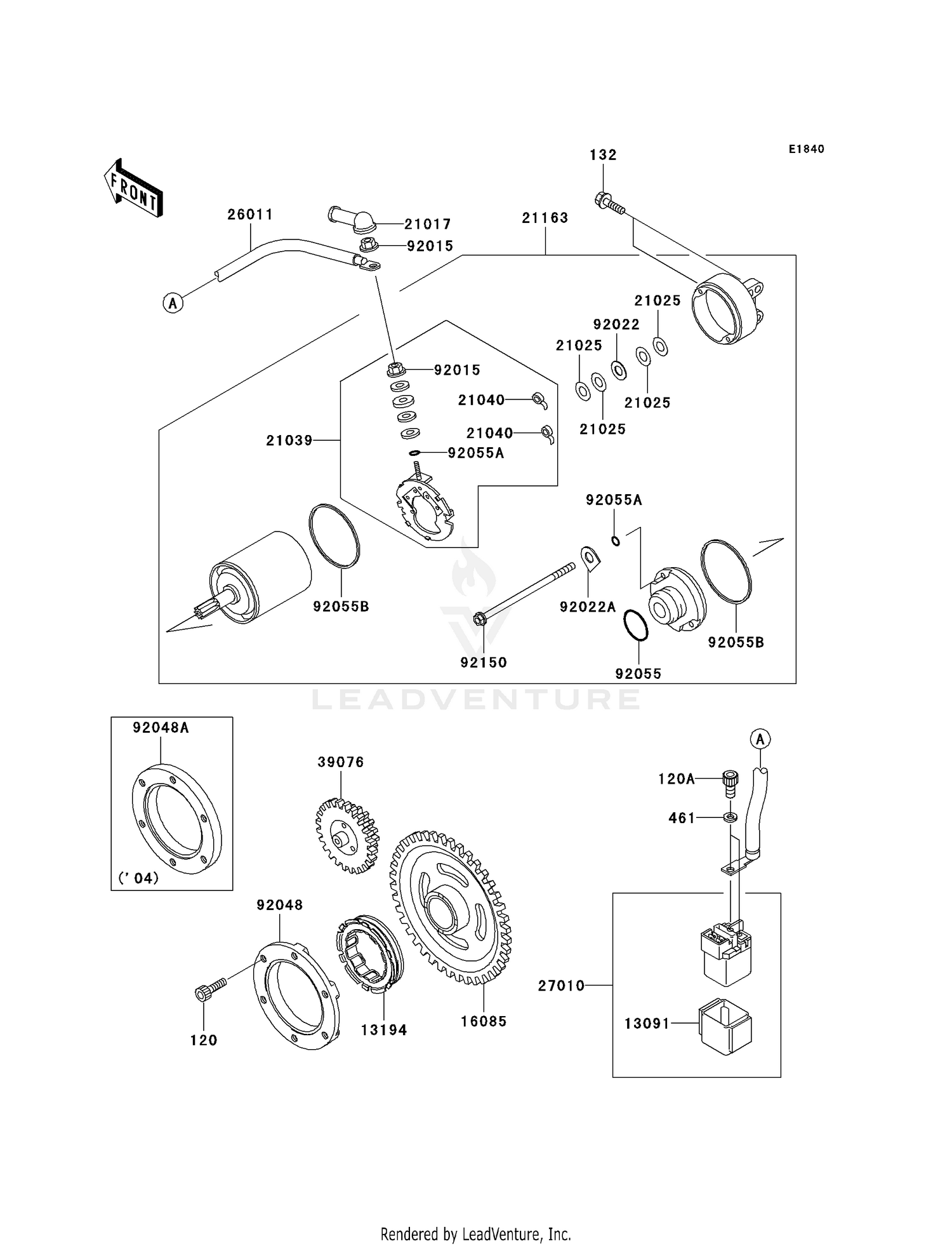STARTER MOTOR