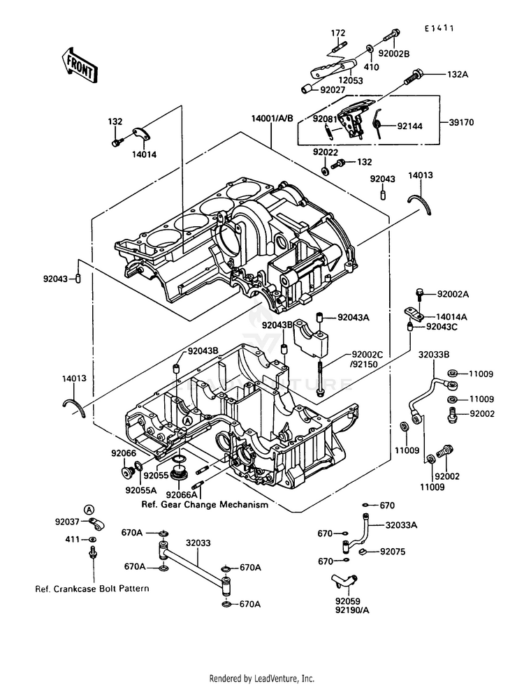 Crankcase Schematic