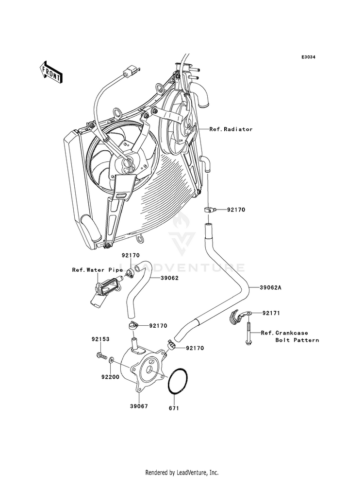 Oil Cooler Schematic