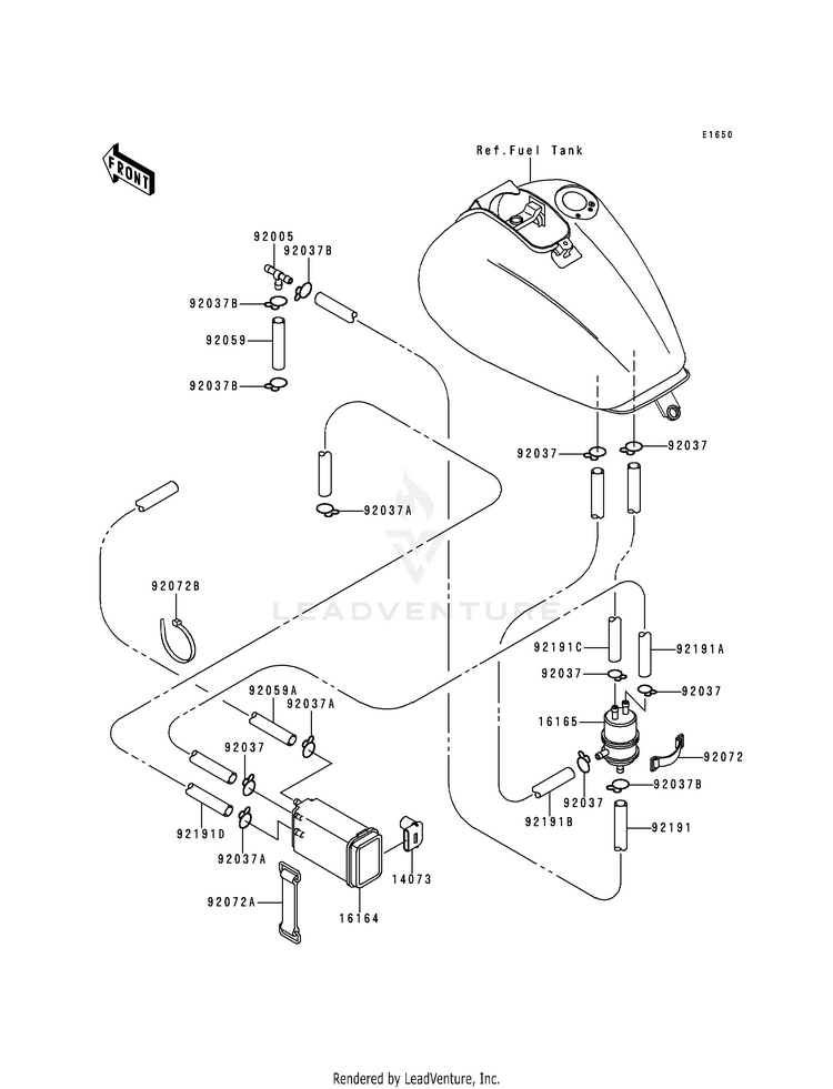 Fuel Evaporative System Schematic