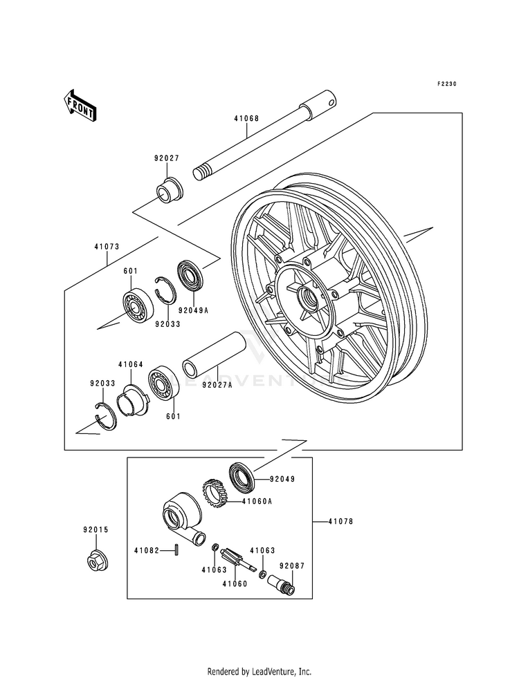 Front Wheel Schematic