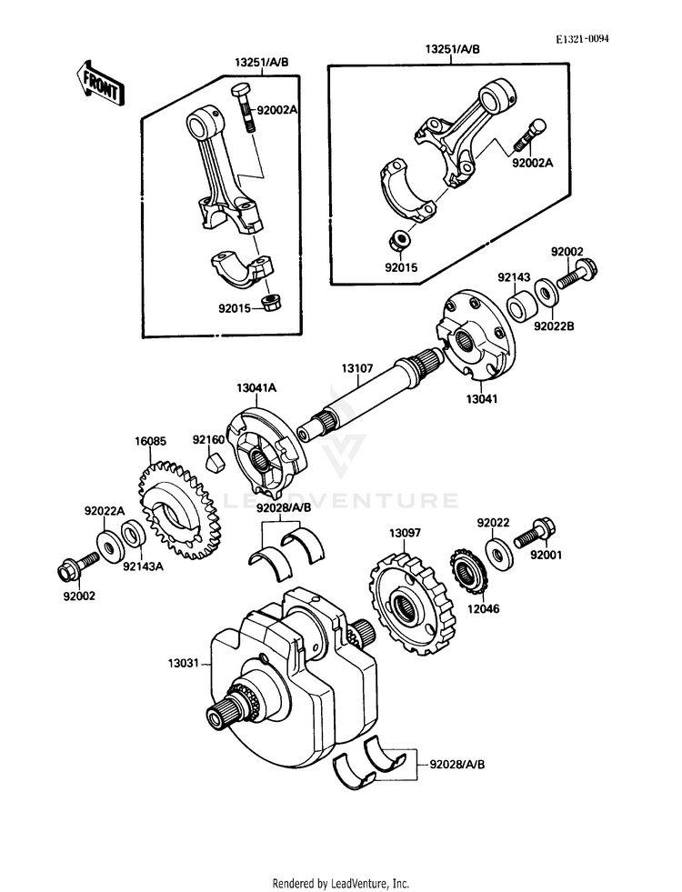Crankshaft Schematic
