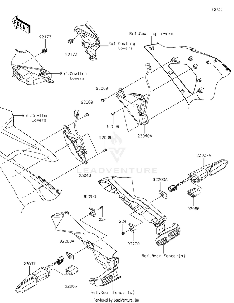 Turn Signals Schematic