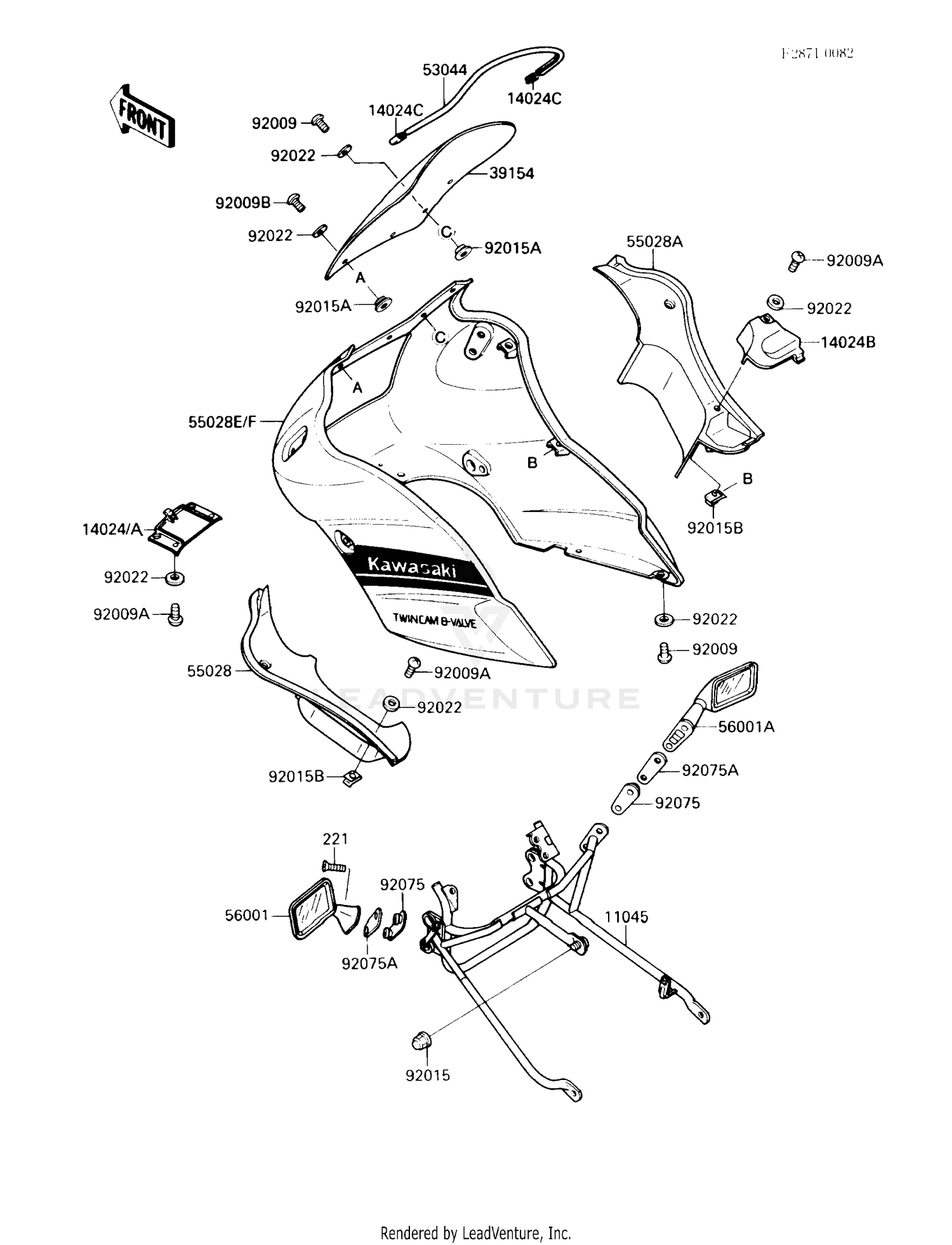 COWLING (EX500-A2)
