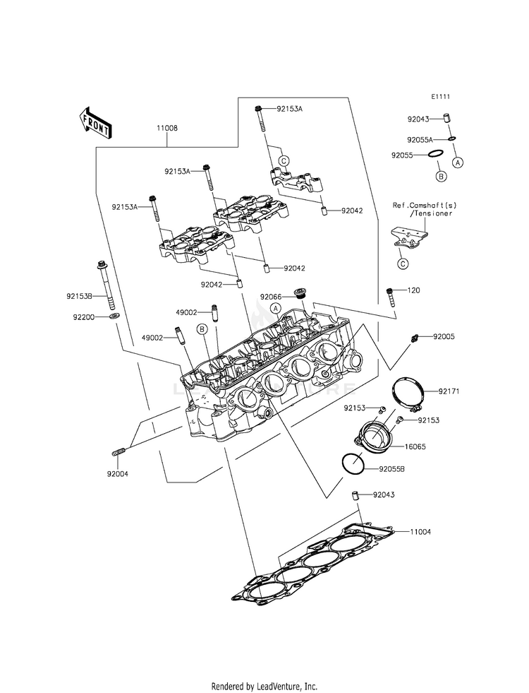 Cylinder Head Schematic