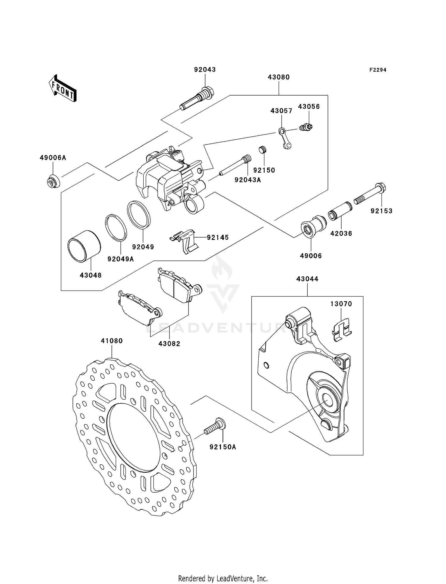 REAR BRAKE