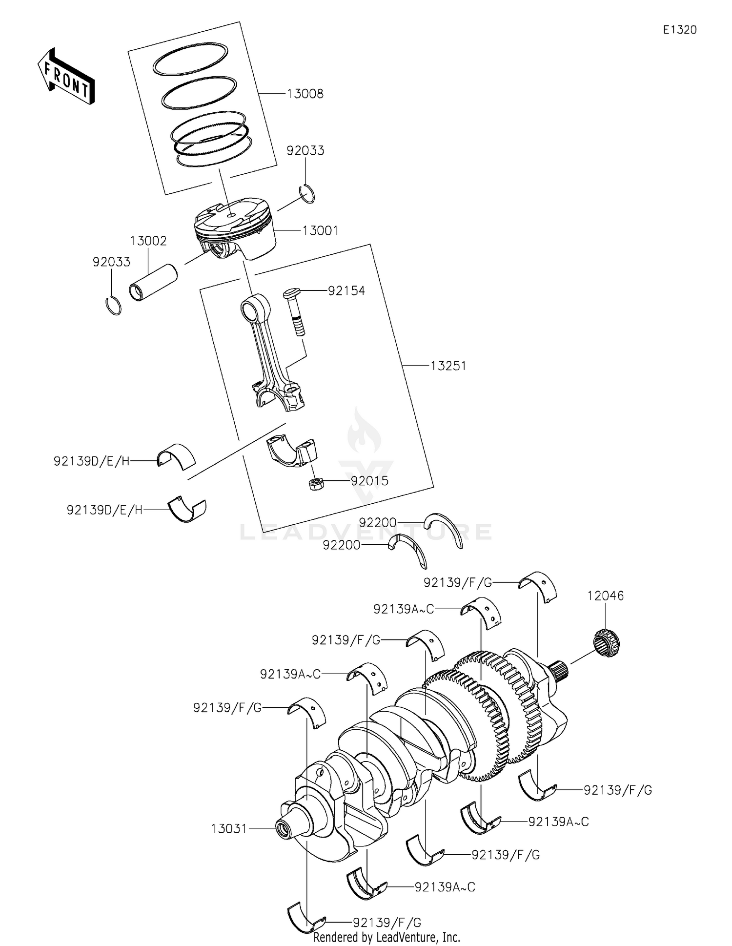 Crankshaft/Piston(s)
