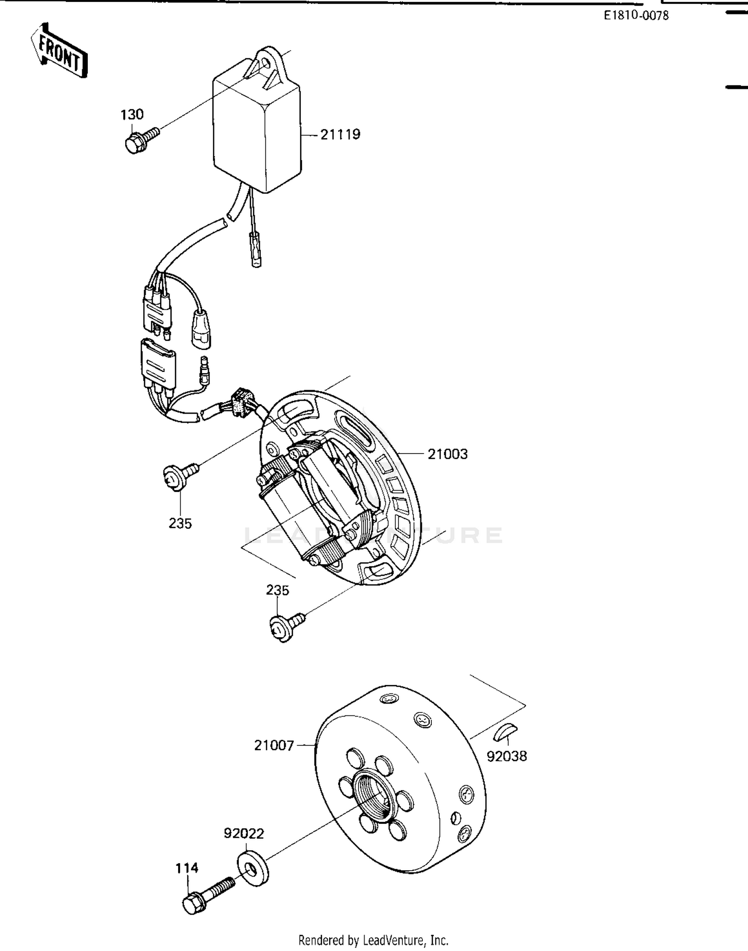 IGNITION ('84 KX250-C2)