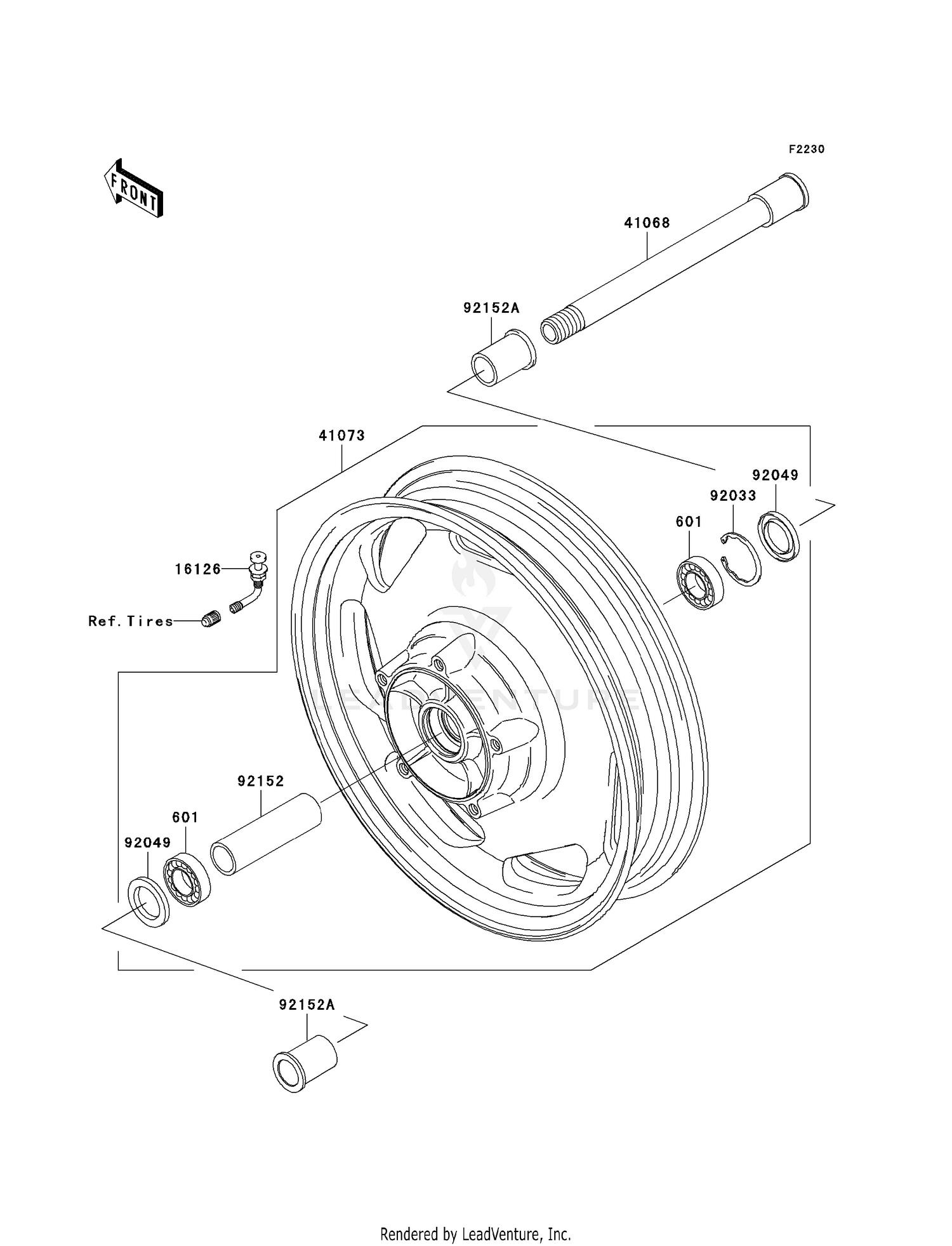 FRONT WHEEL