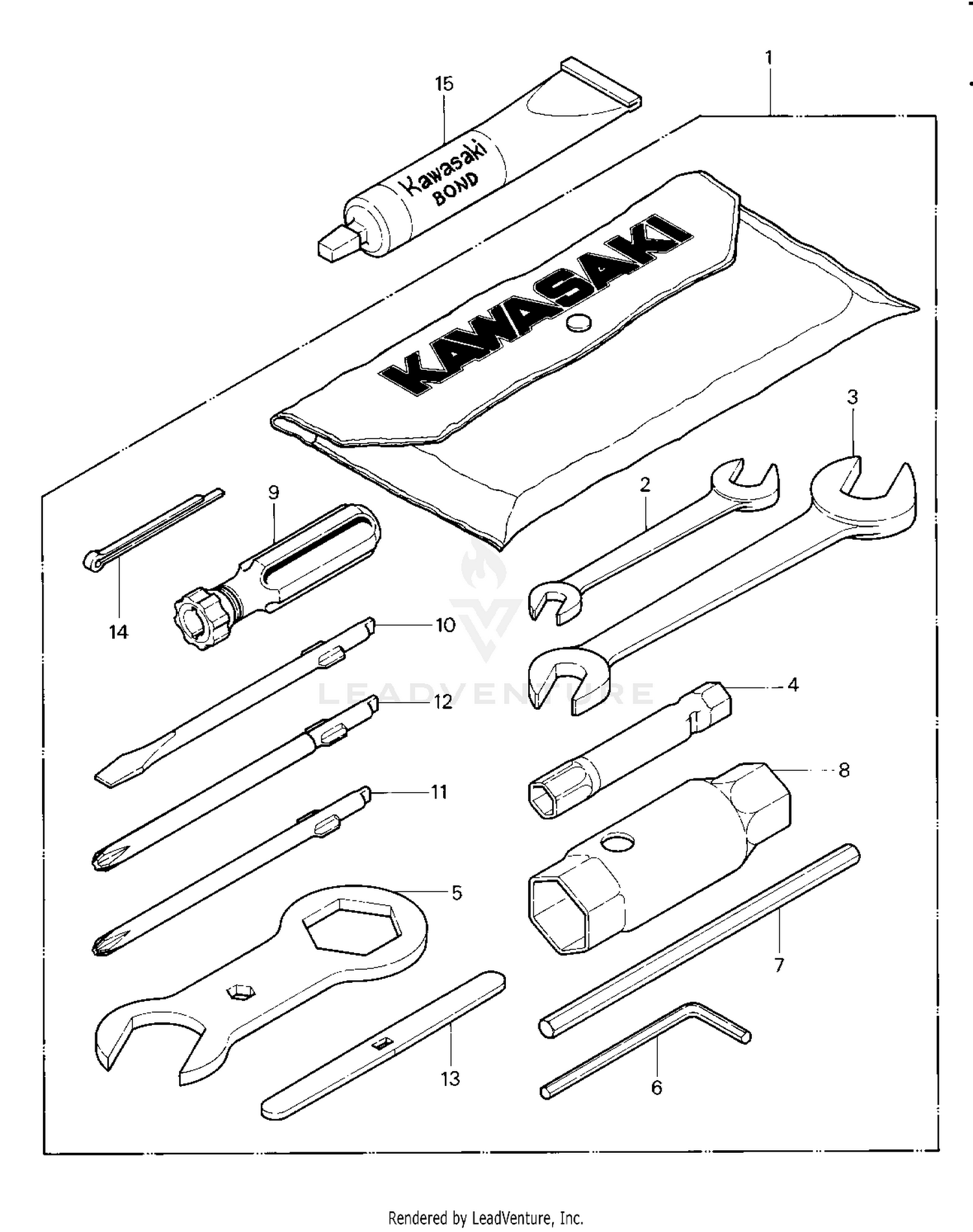 OWNER TOOLS ('82-'83 JS440-A6/A7)