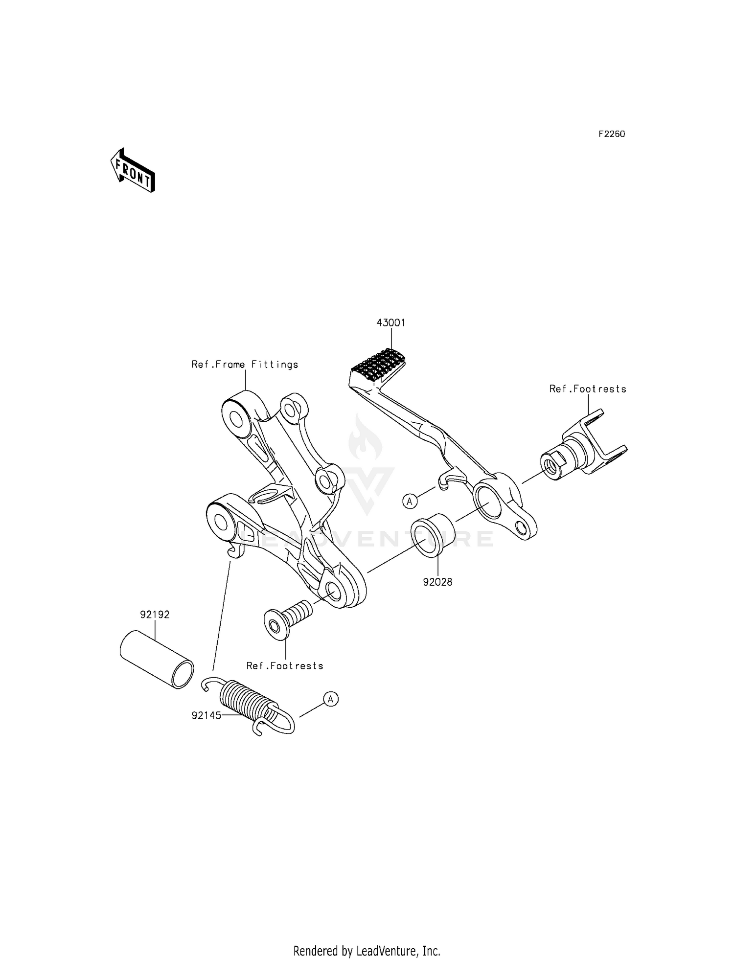 BRAKE PEDAL/TORQUE LINK