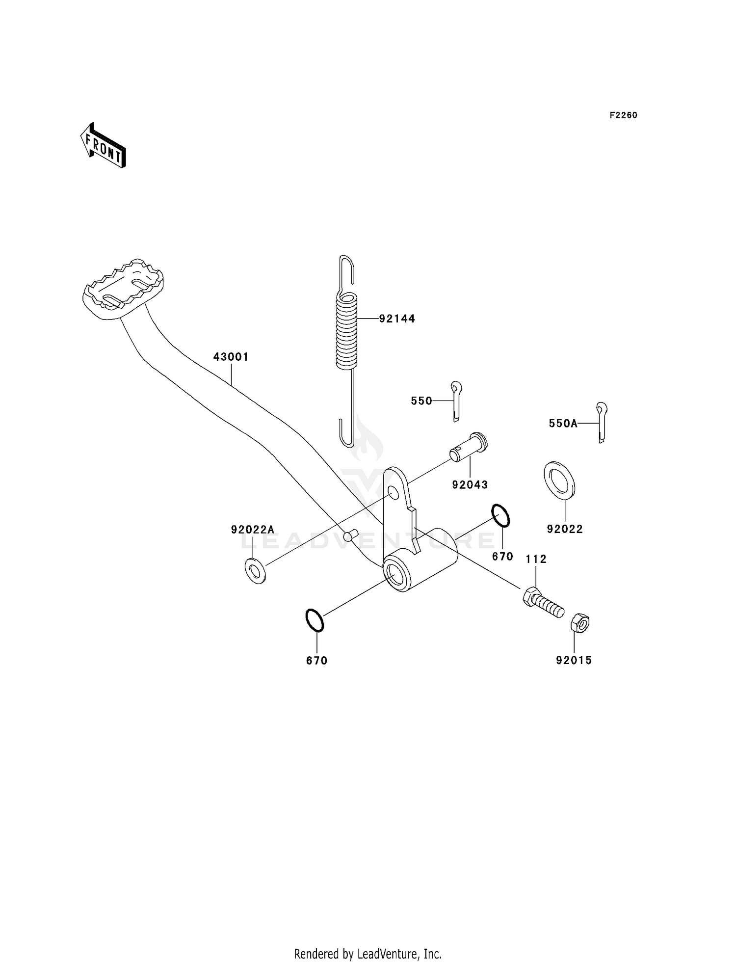BRAKE PEDAL