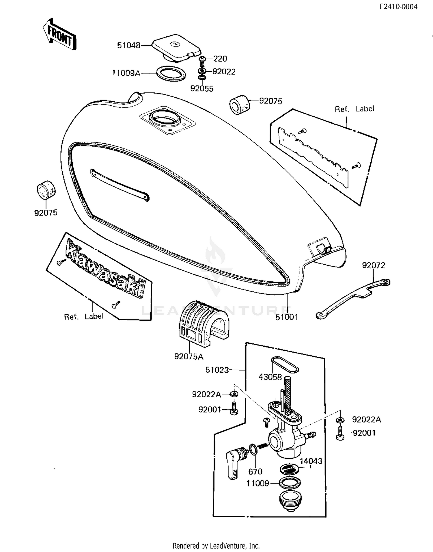 FUEL TANK ('81 D2)