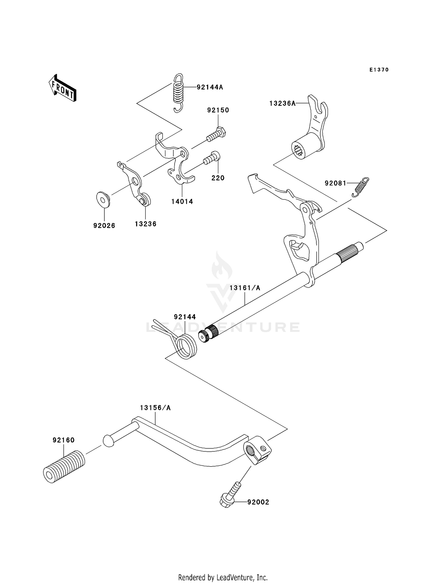 GEAR CHANGE MECHANISM