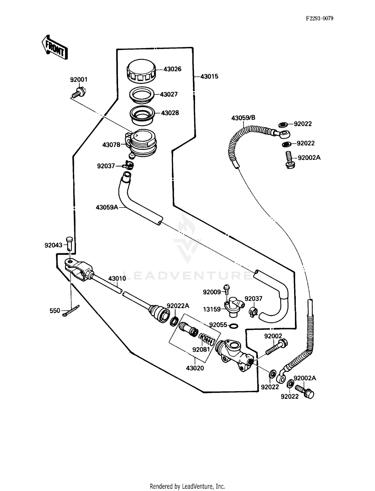 REAR MASTER CYLINDER