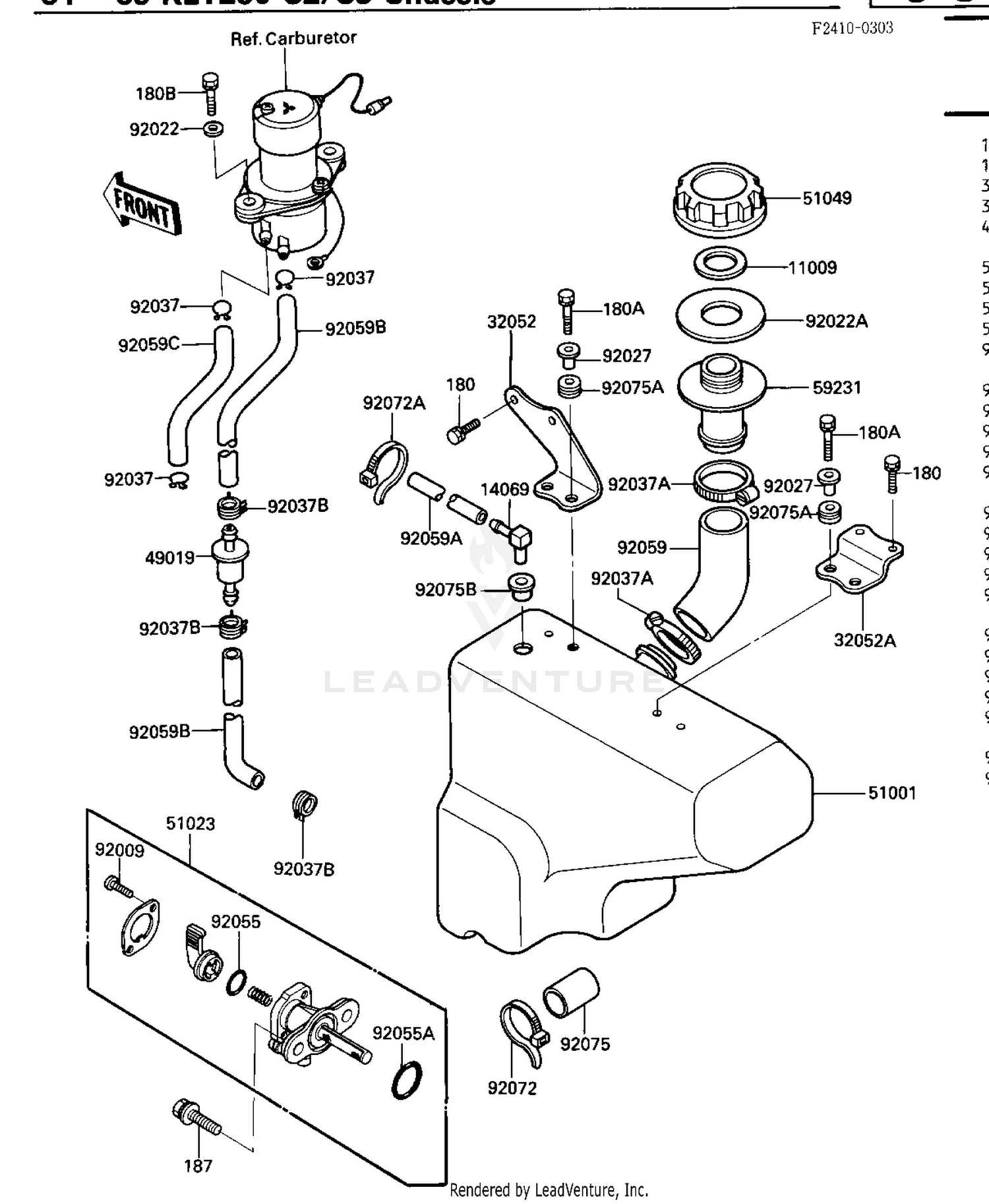 Assembly diagram