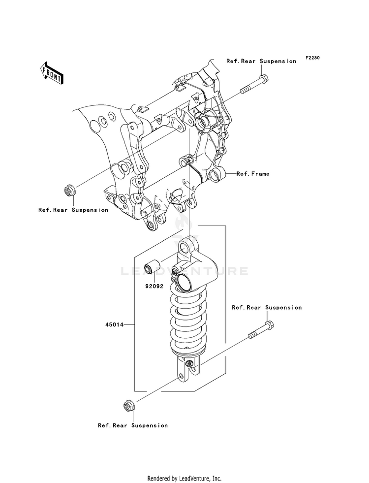 Shock Absorber(S) Schematic