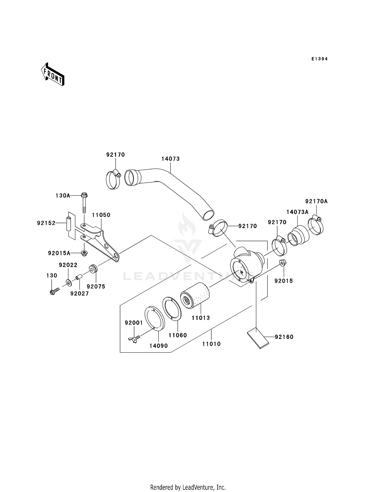 AIR CLEANER-BELT CONVERTER