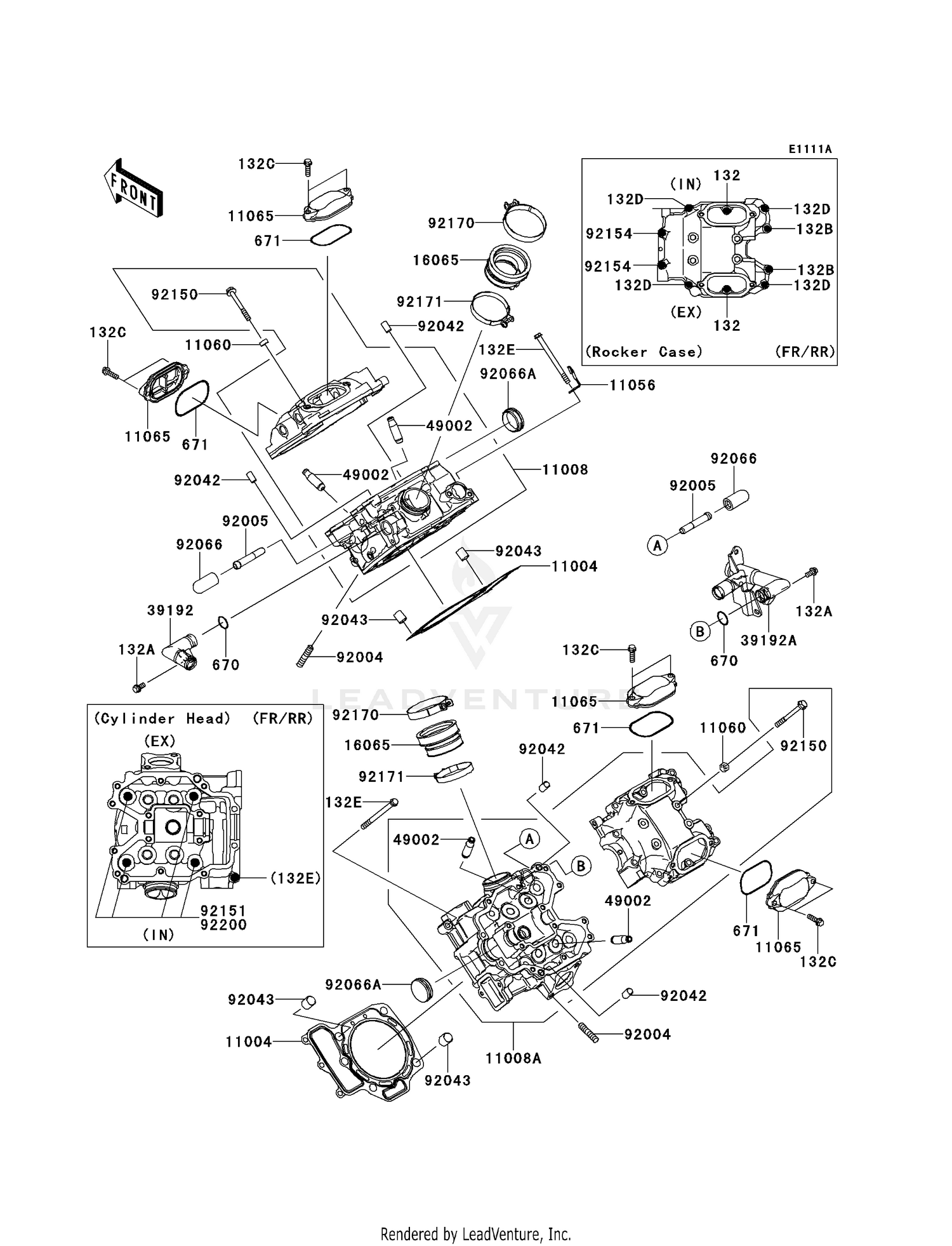 CYLINDER HEAD (VF750DE095937-)