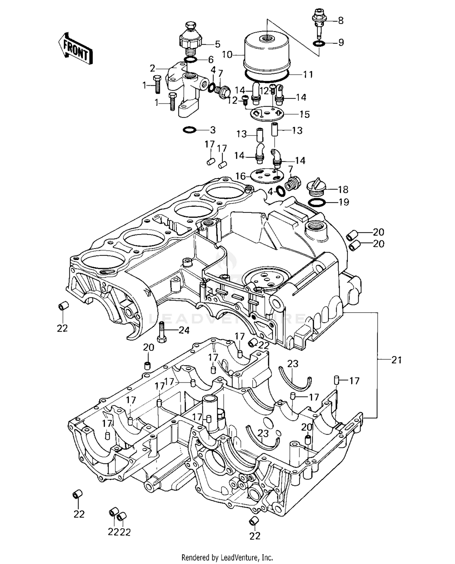 CRANKCASE/BREATHER COVER