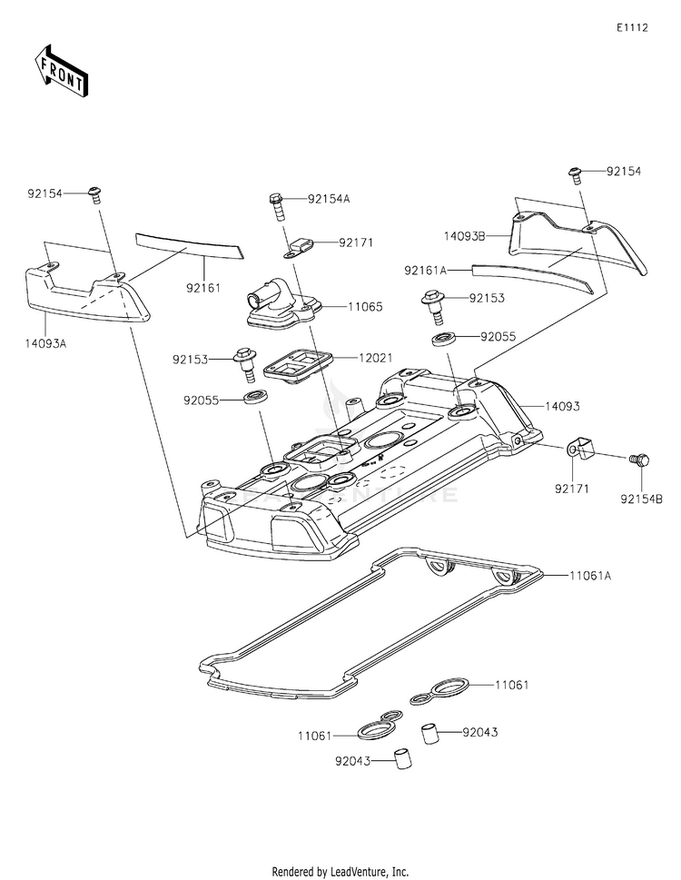 Cylinder Head Cover Schematic