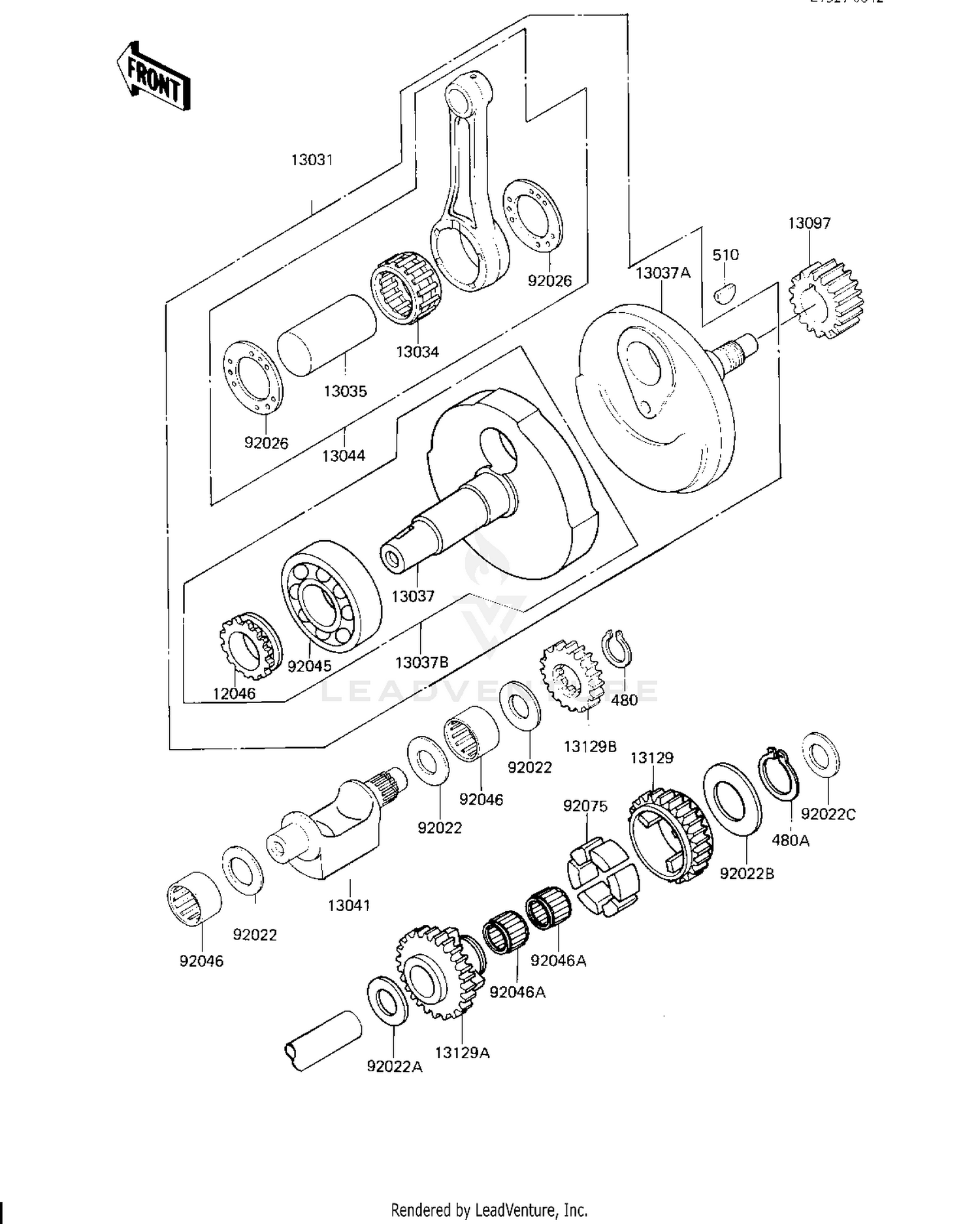 CRANKSHAFT/BALANCER