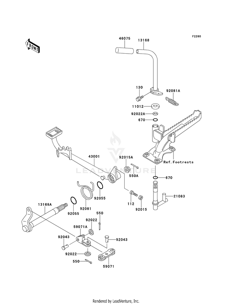 Brake Pedal Schematic