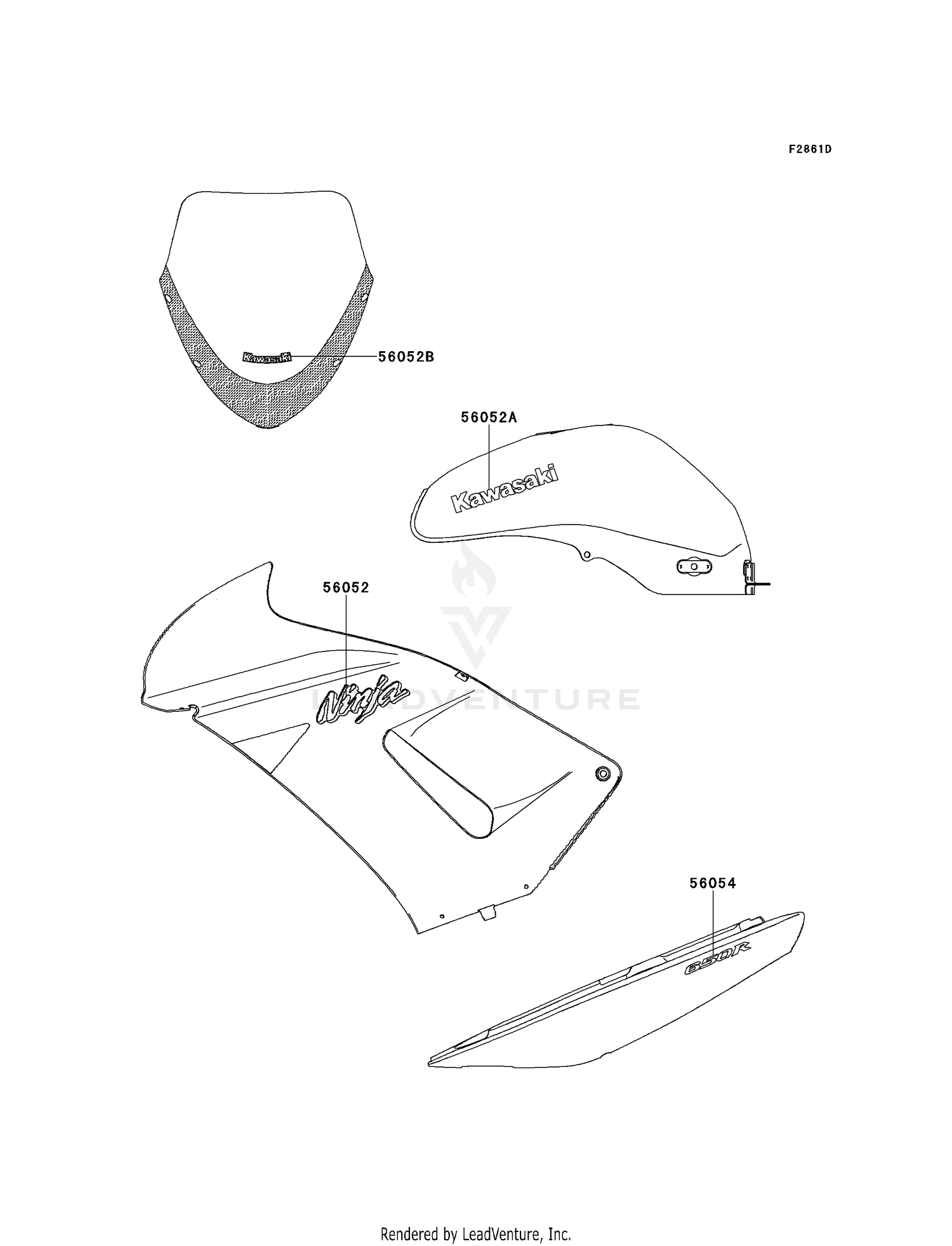 DECALS (GREEN)(RED)(A8F)