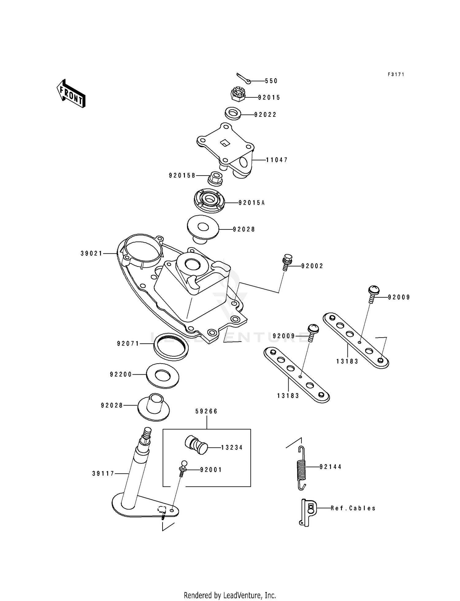 HANDLE POLE (JH750-B1)