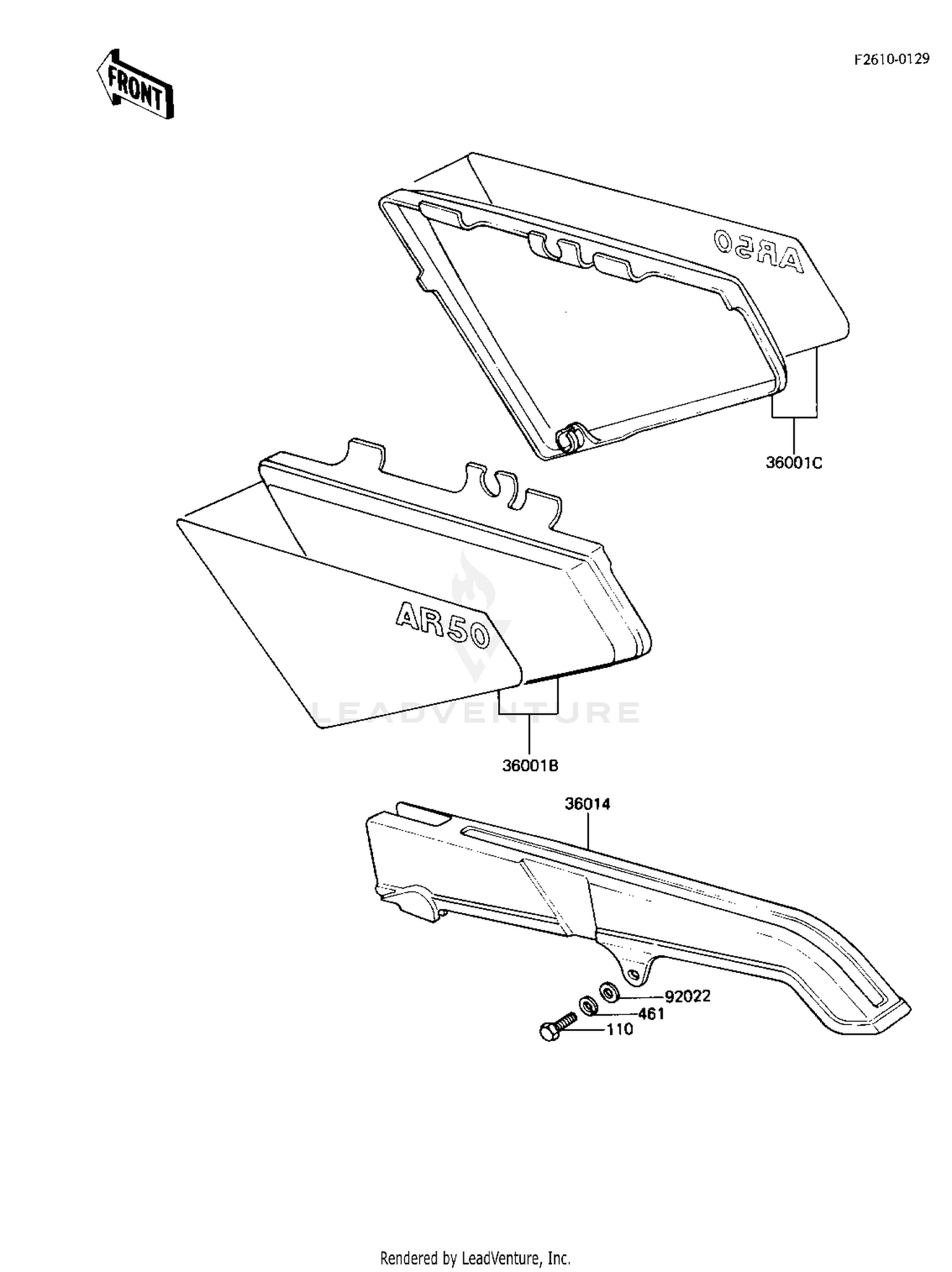 SIDE COVERS/CHAIN COVER
