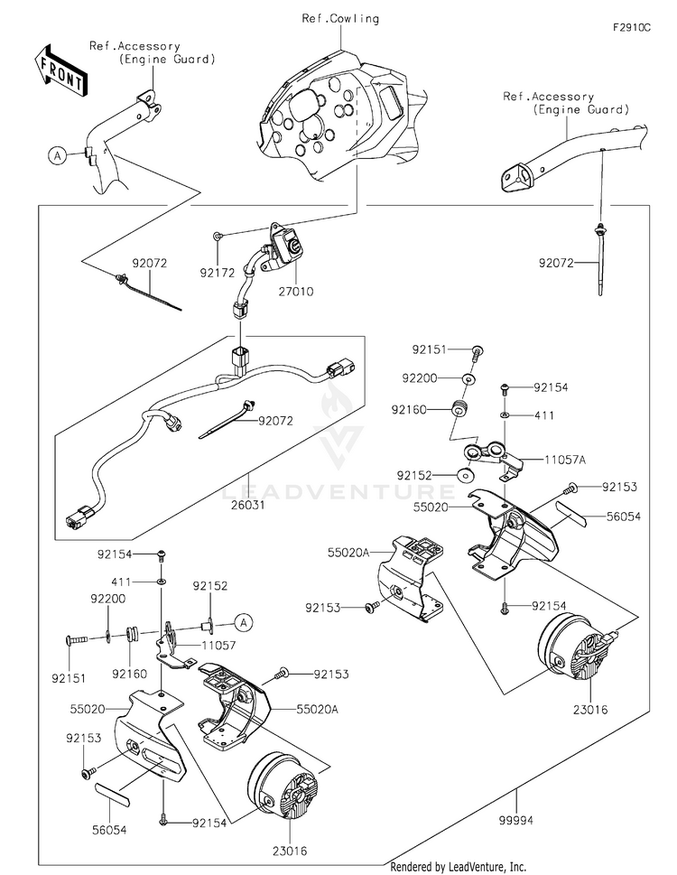 Accessory(Fog Lamp) Schematic