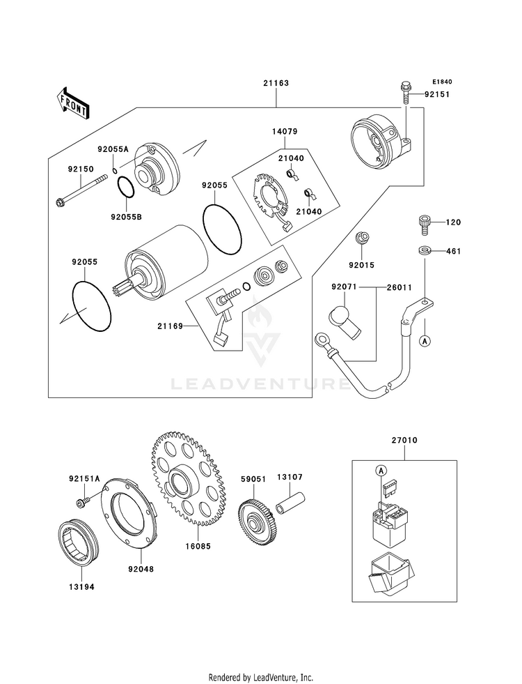 Starter Motor Schematic