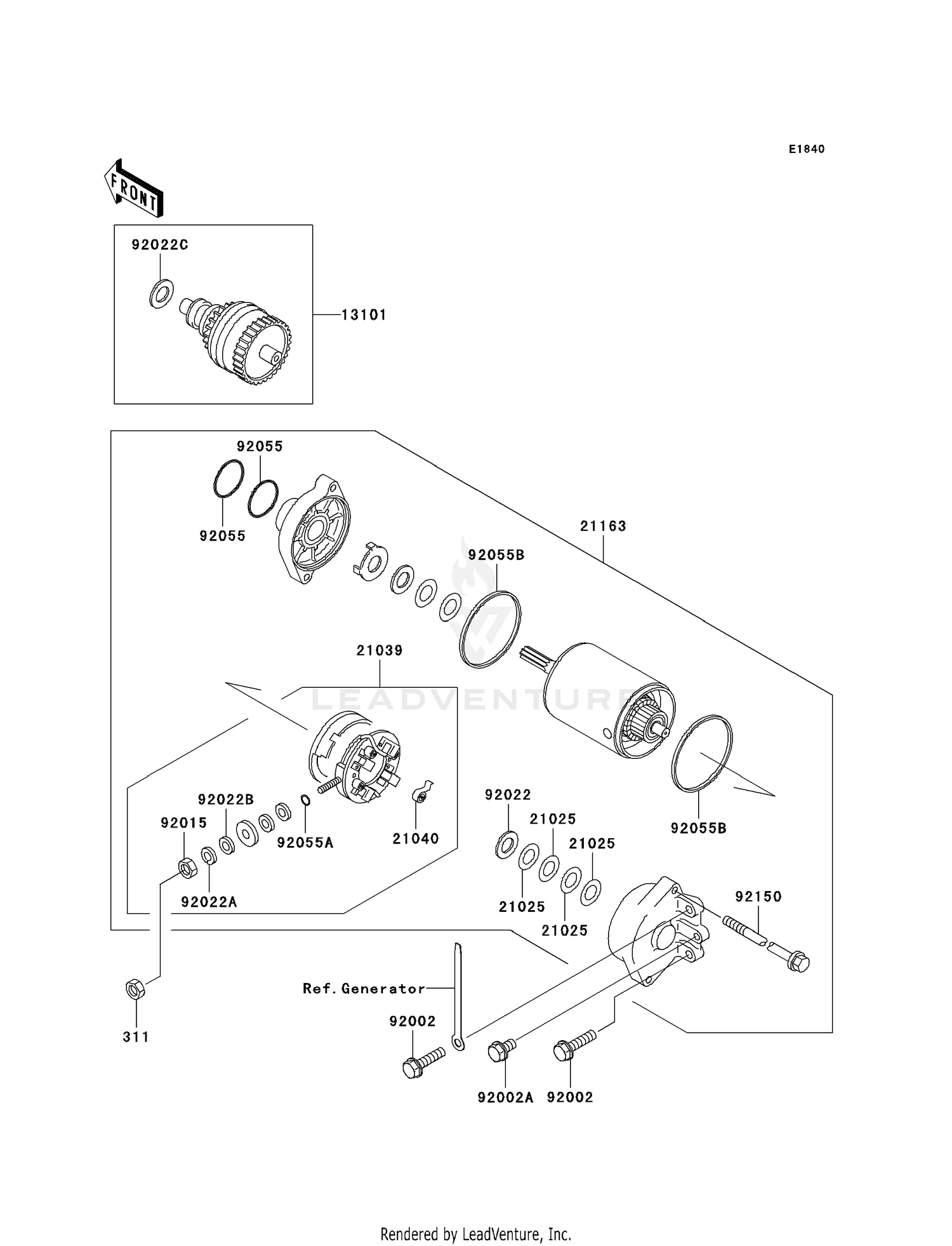 STARTER MOTOR