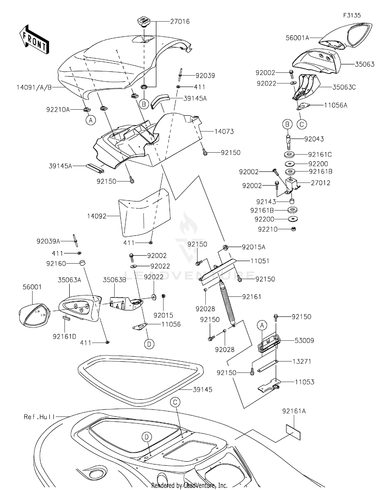 Hull Front Fittings