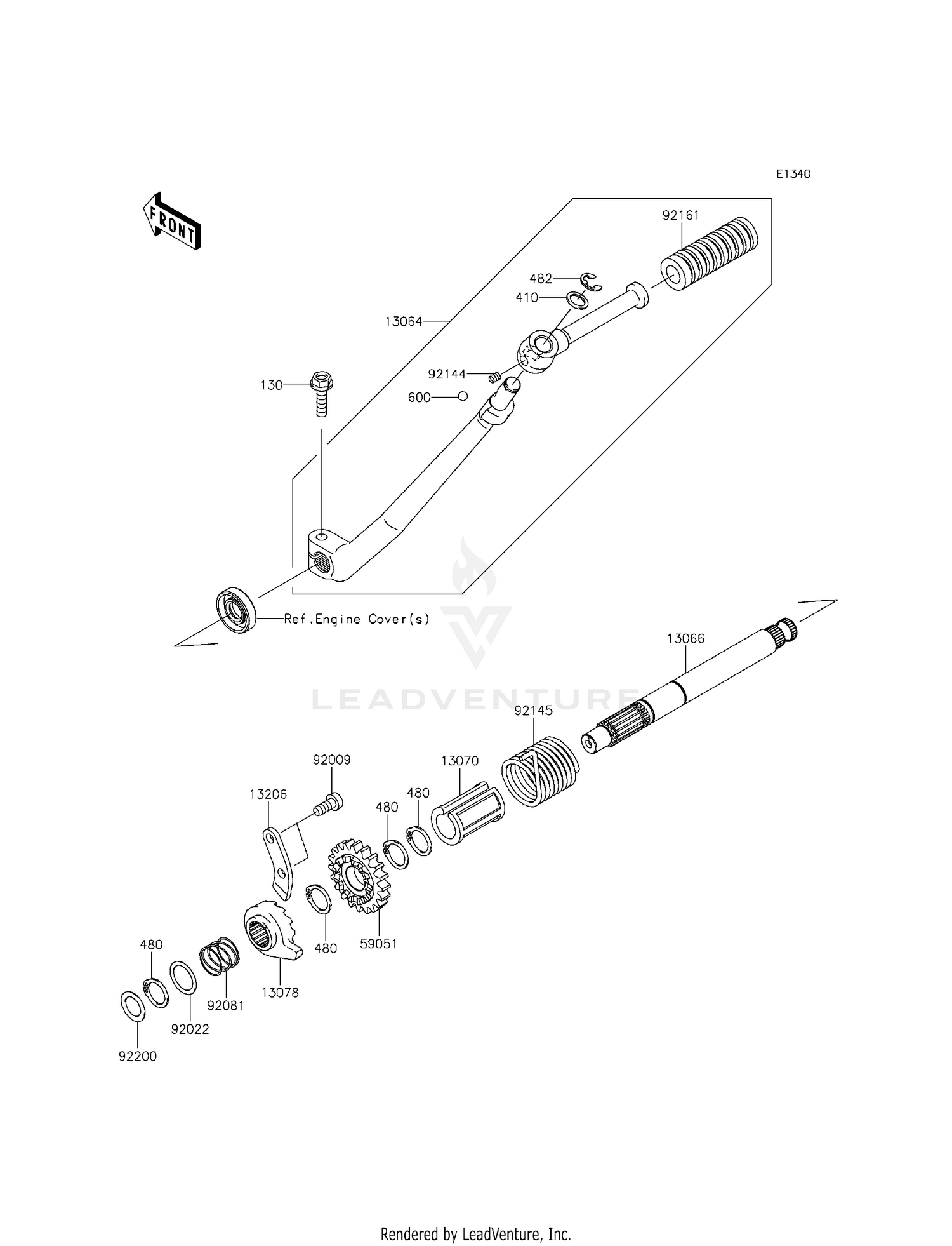 KICKSTARTER MECHANISM