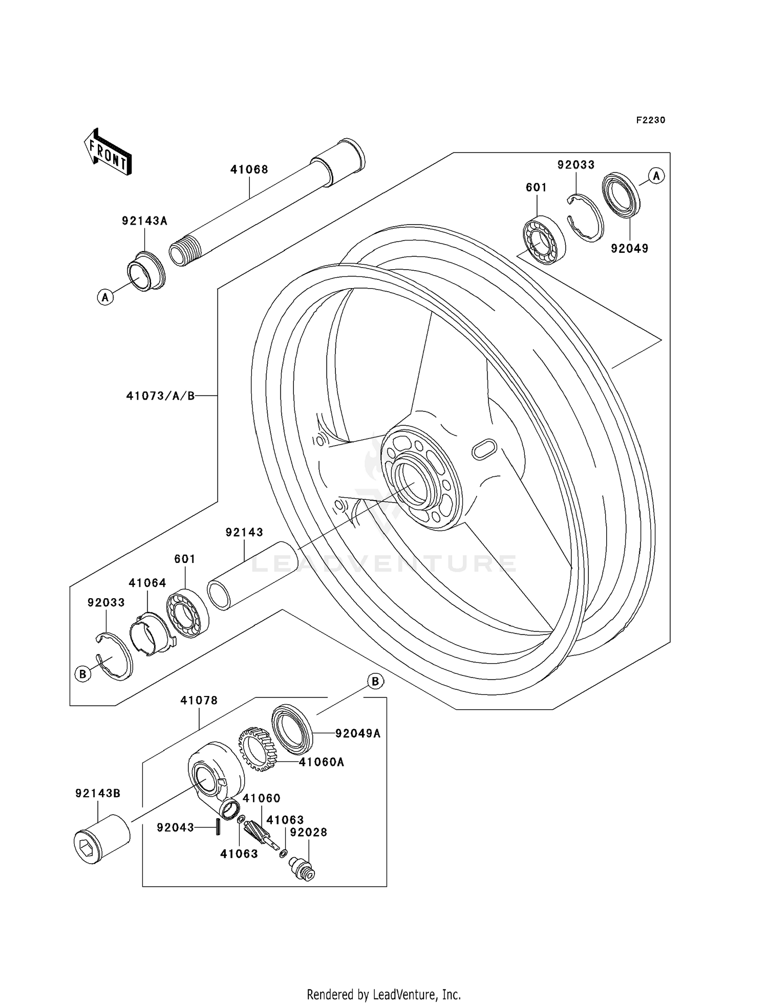 FRONT WHEEL