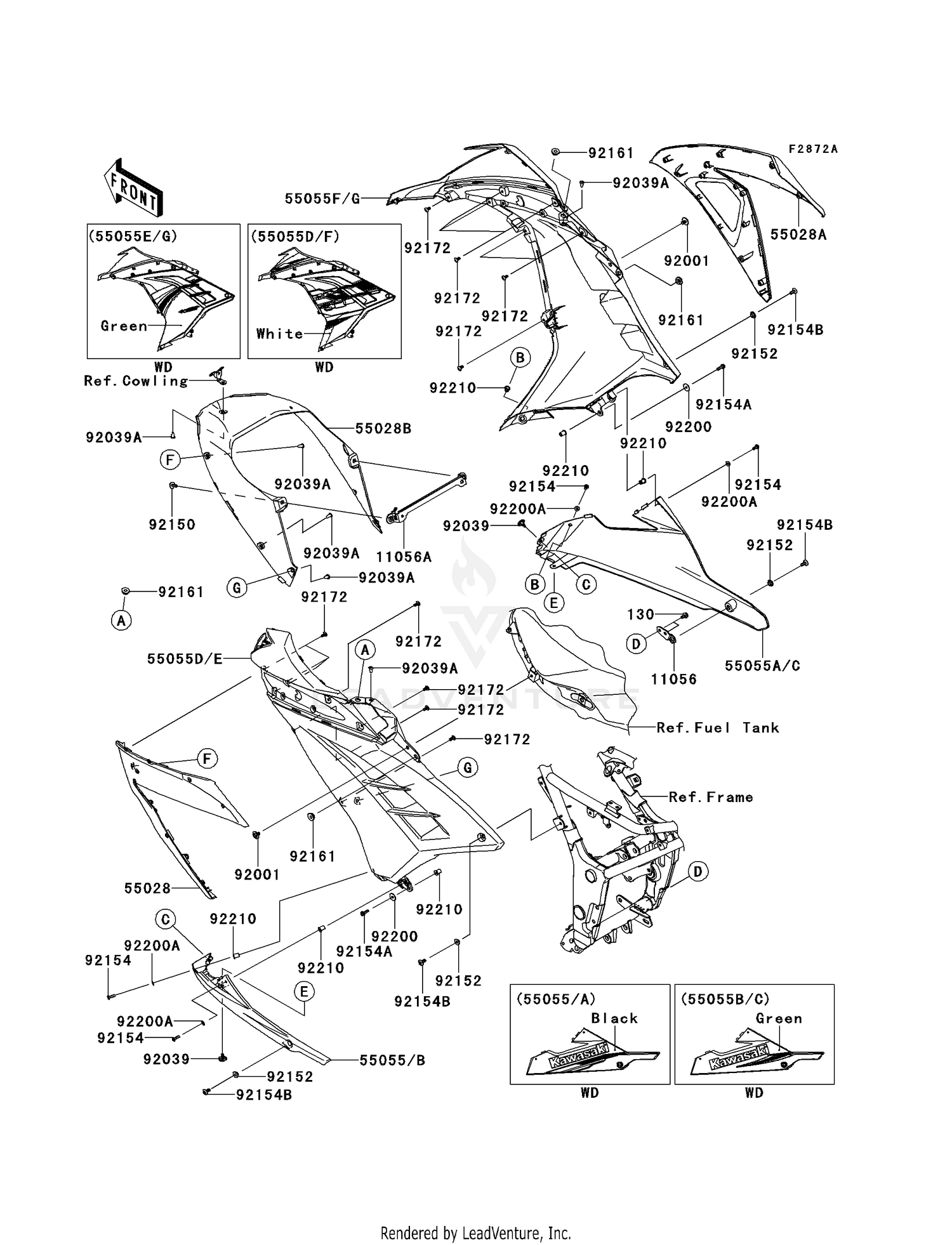 COWLING LOWERS (BESA)