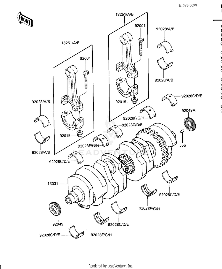 Crankshaft Schematic