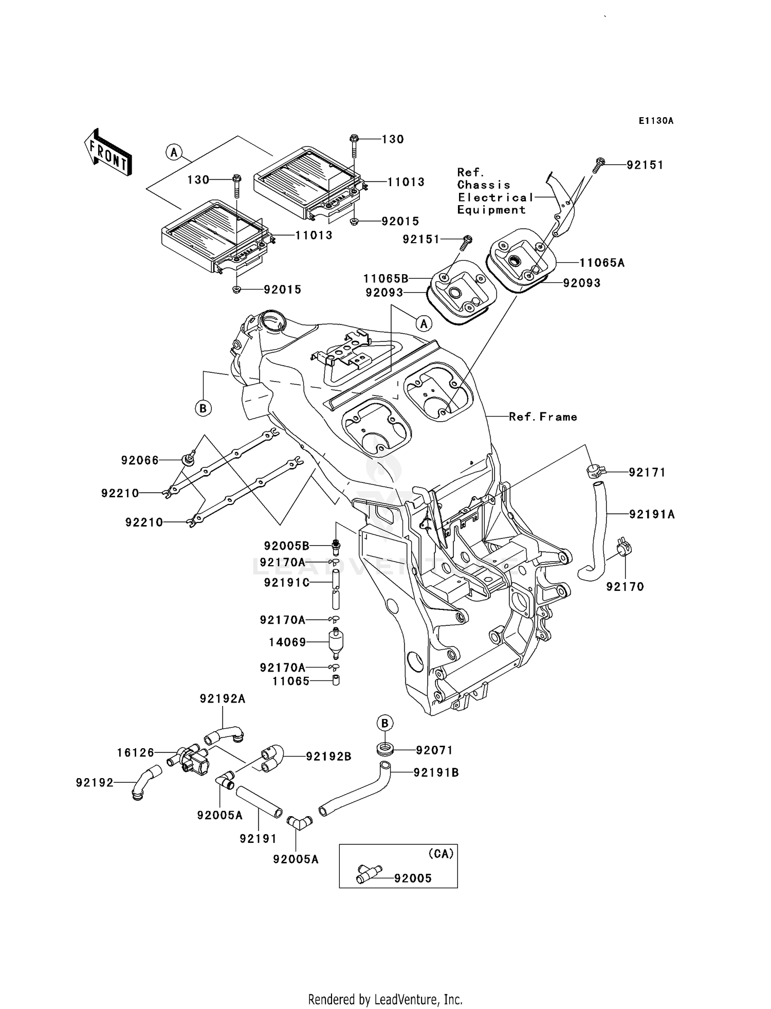 AIR CLEANER (B3/B4)