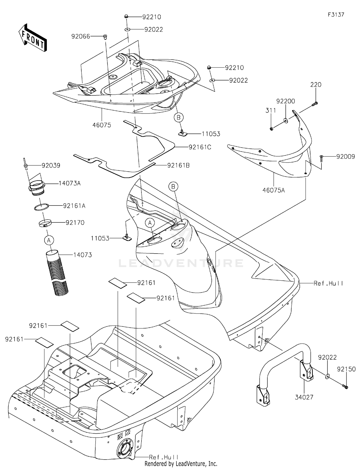 Hull Rear Fittings