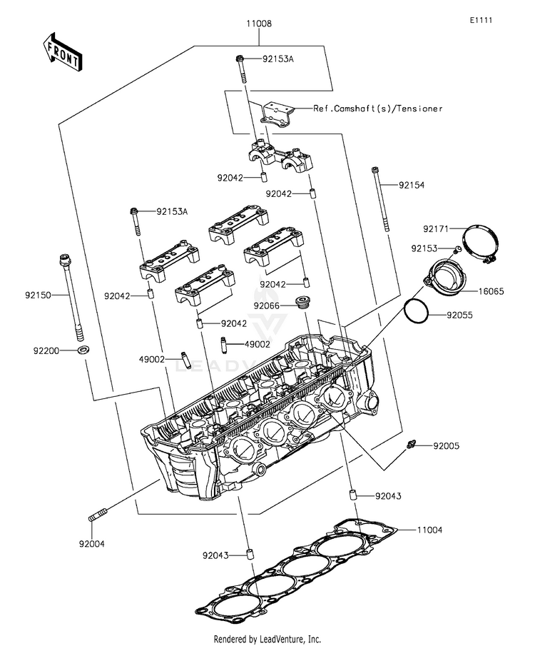 Cylinder Head Schematic